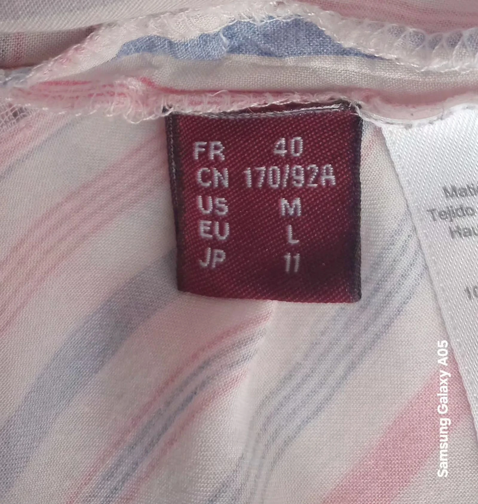 Chemise Comptoir Des Cotonniers •FR 40•Fabricação Madagascar – photo 11